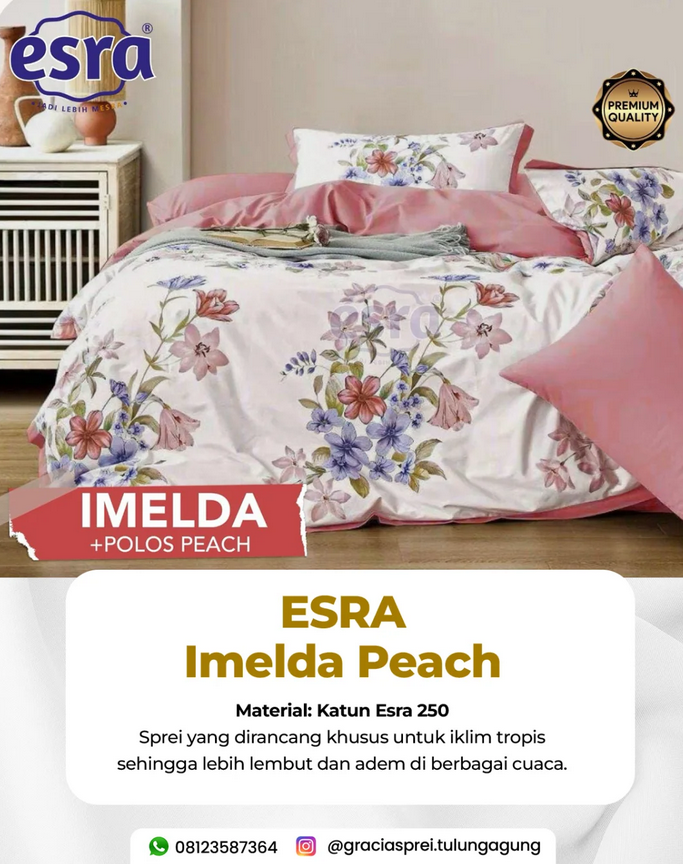 <p>Sprei cantik itu bukan cuma buat dipandang tapi